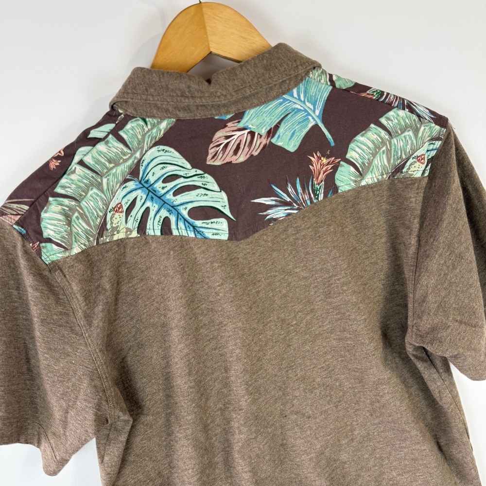 Howler Brothers Western Style Polo with Tropical Cactus - Picture 3 of 9